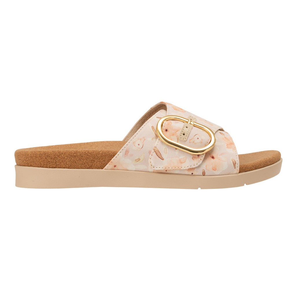 Revitalign Elena Full Contact Comfort Support Women's Sandals in Peach