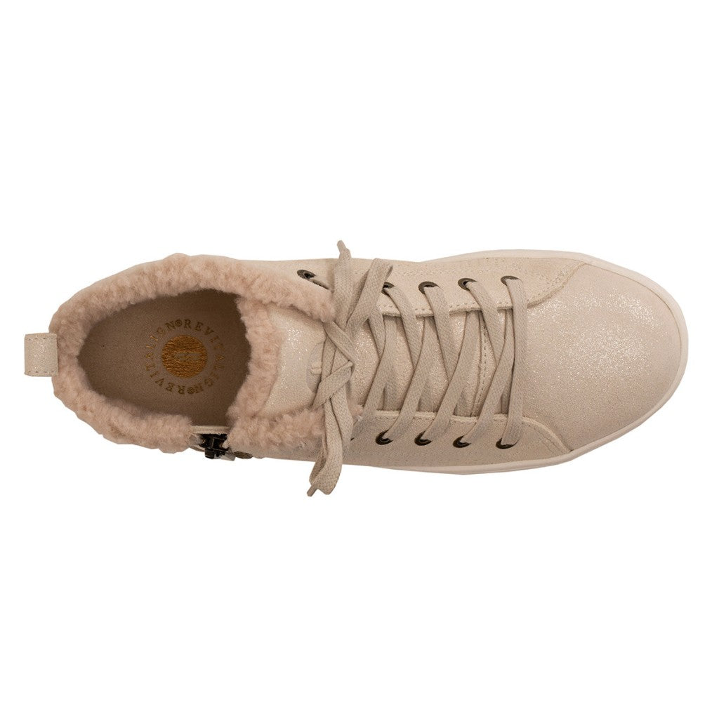 Revitalign Emma Cozy Supportive Women's Sneakers - Oatmeal - Product View - 7