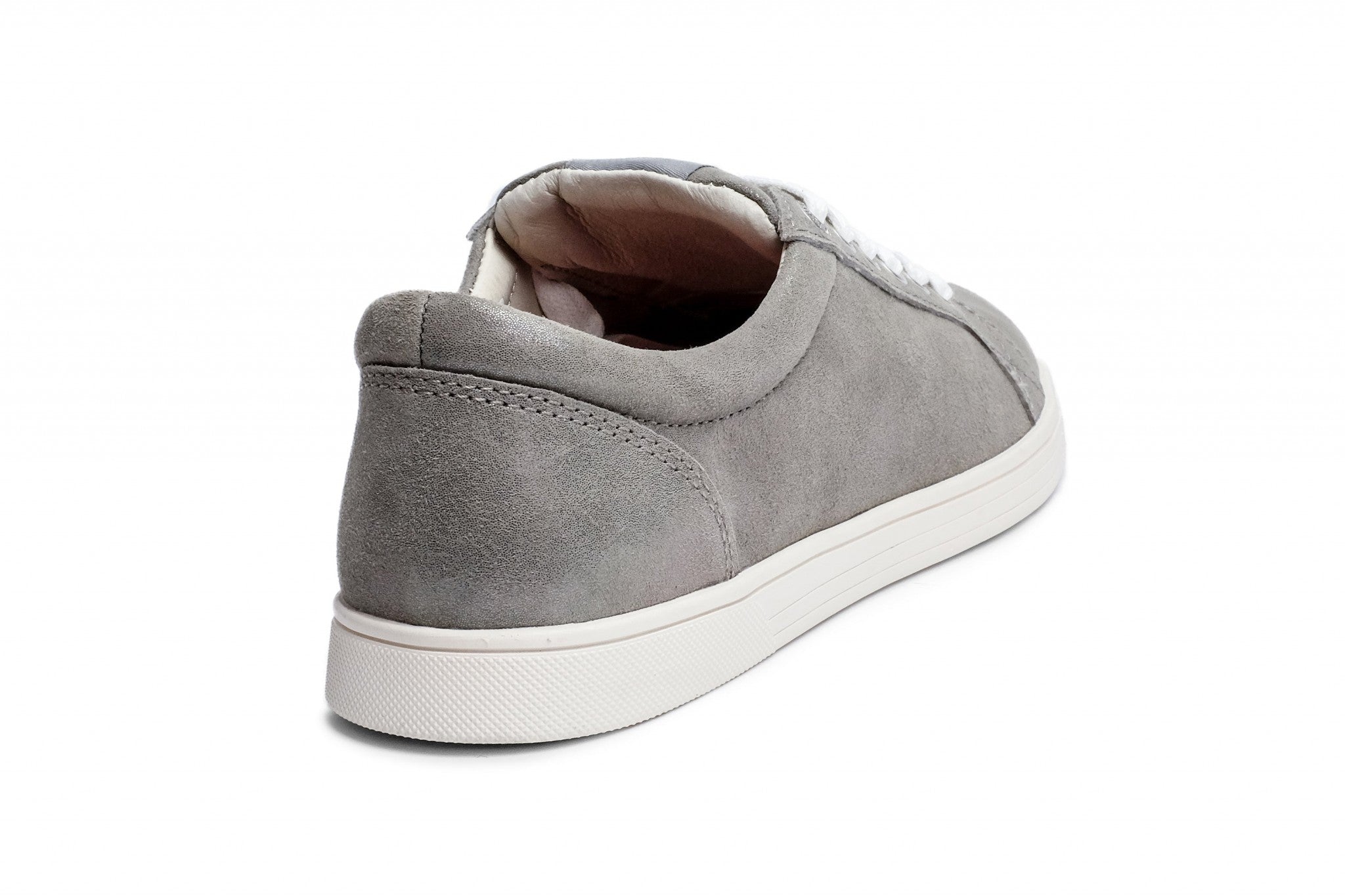 Revitalign Empire Leather Sneaker with Full Contact Comfort Women's Shoes - December Grey - Product View - 3