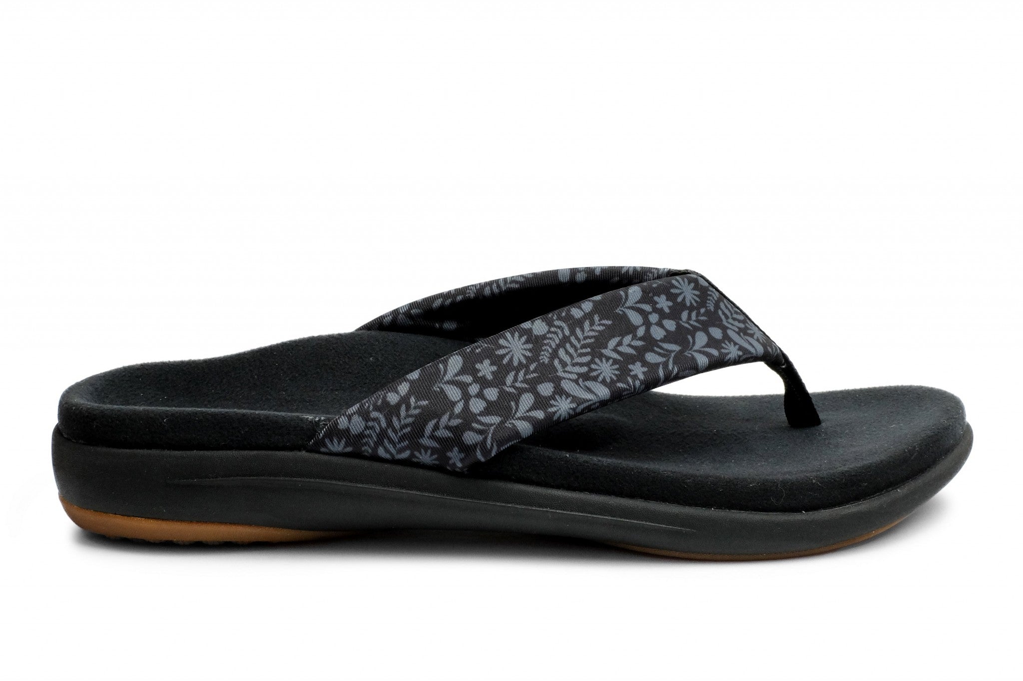 Revitalign Euphoria Orthotic Comfort Support Women's Sandals - Black - Product View - 1
