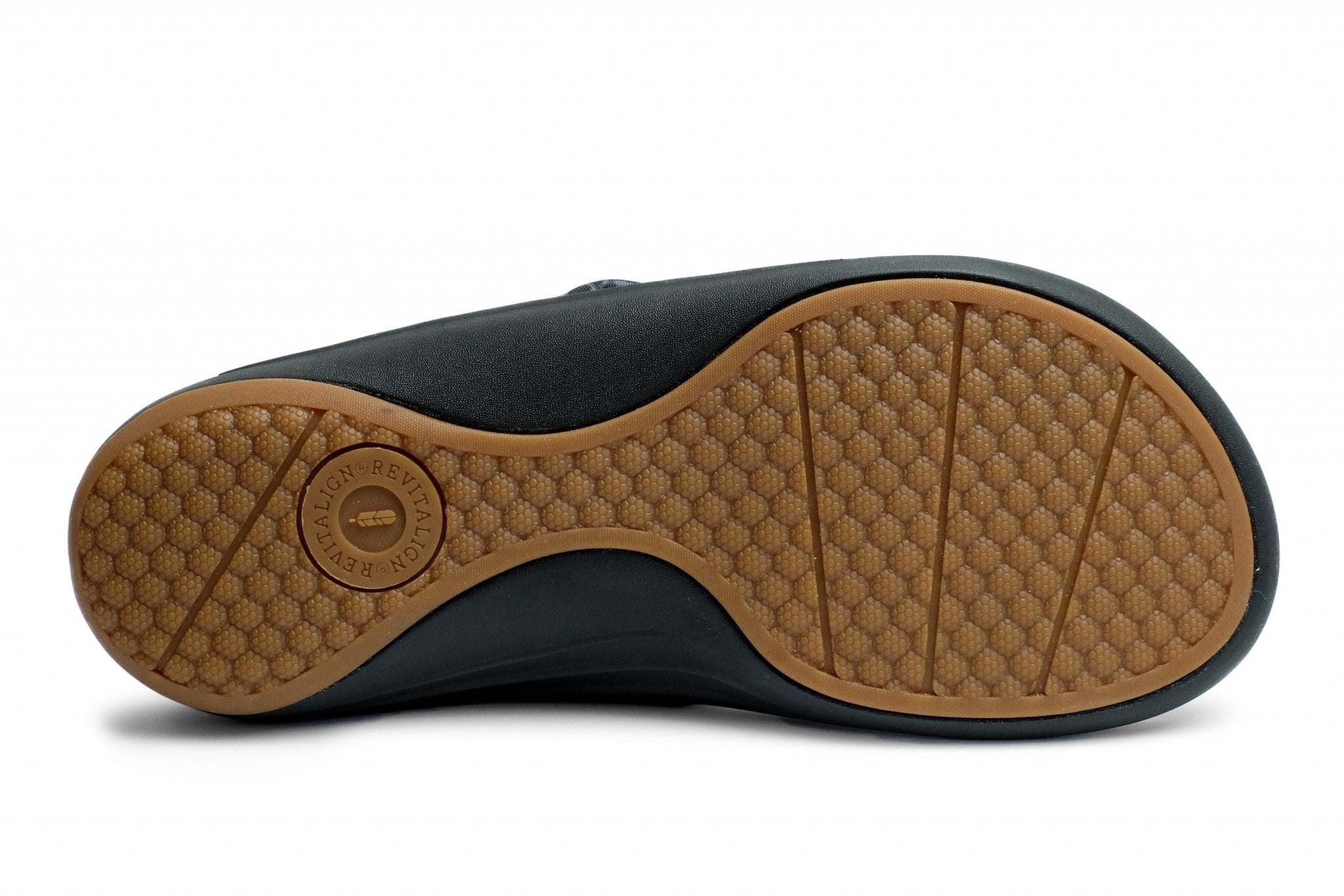 Revitalign Euphoria Orthotic Comfort Support Women's Sandals - Black - Product View - 7