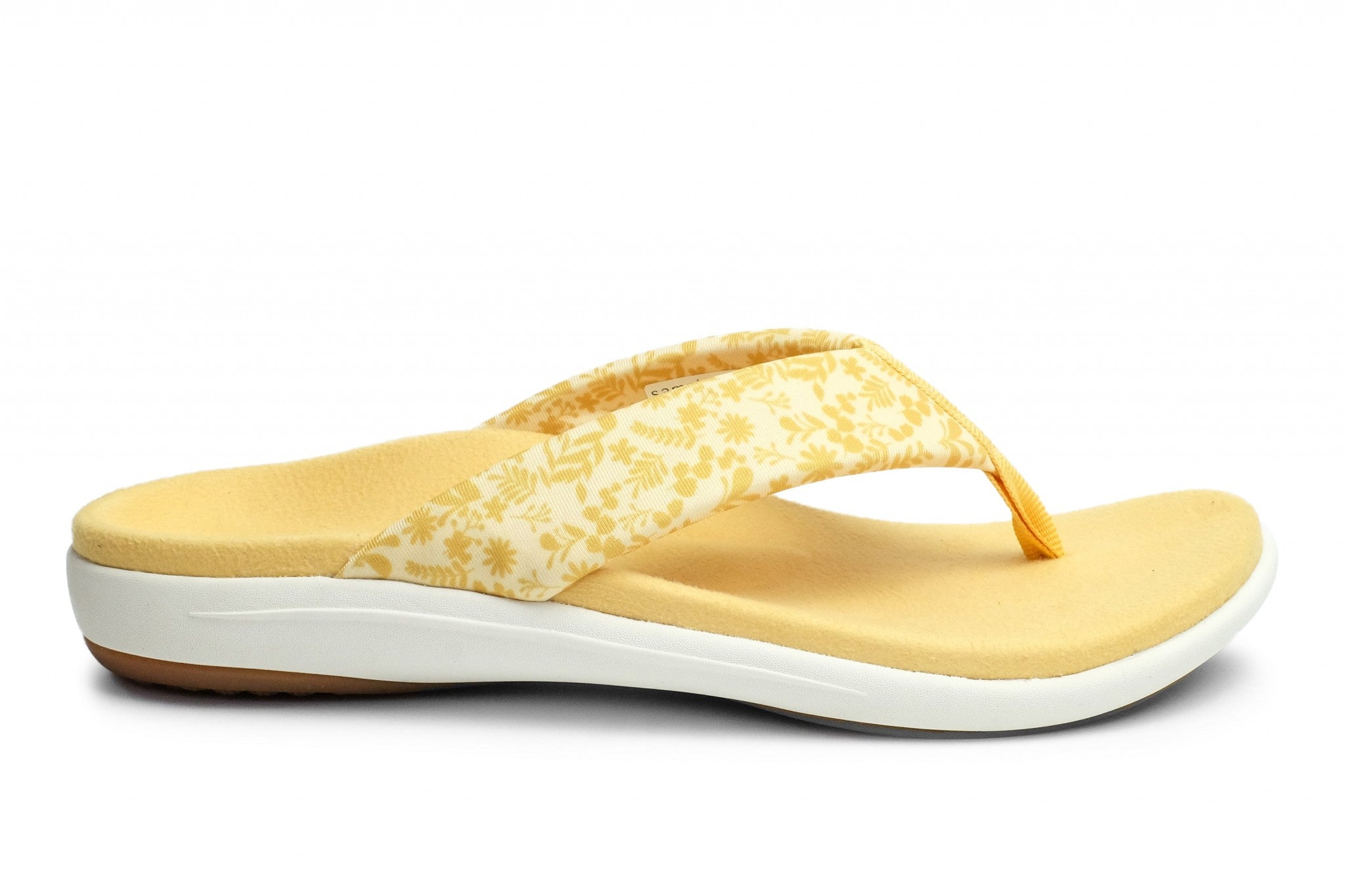 Revitalign Euphoria Orthotic Comfort Support Women's Sandals in Yellow
