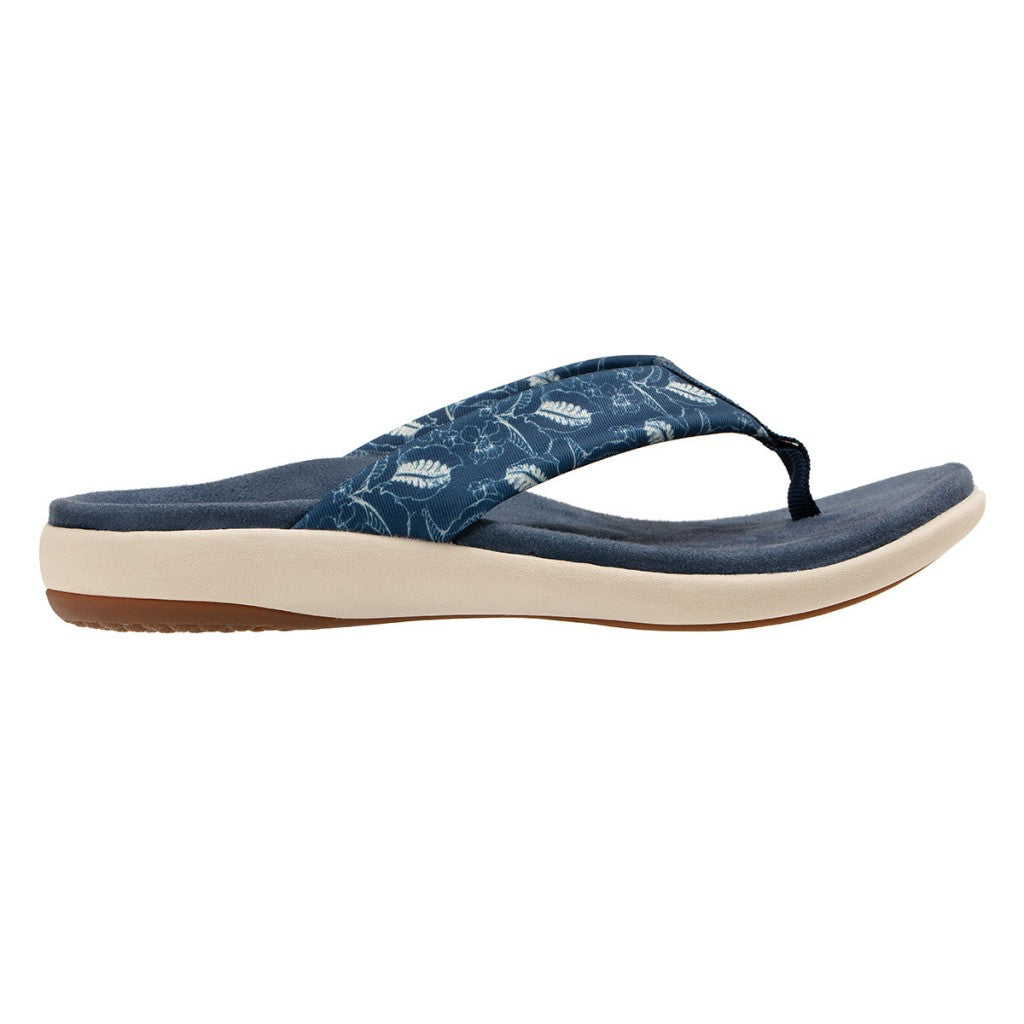 Revitalign Euphoria Toile Women's Sandals in Marine Blue