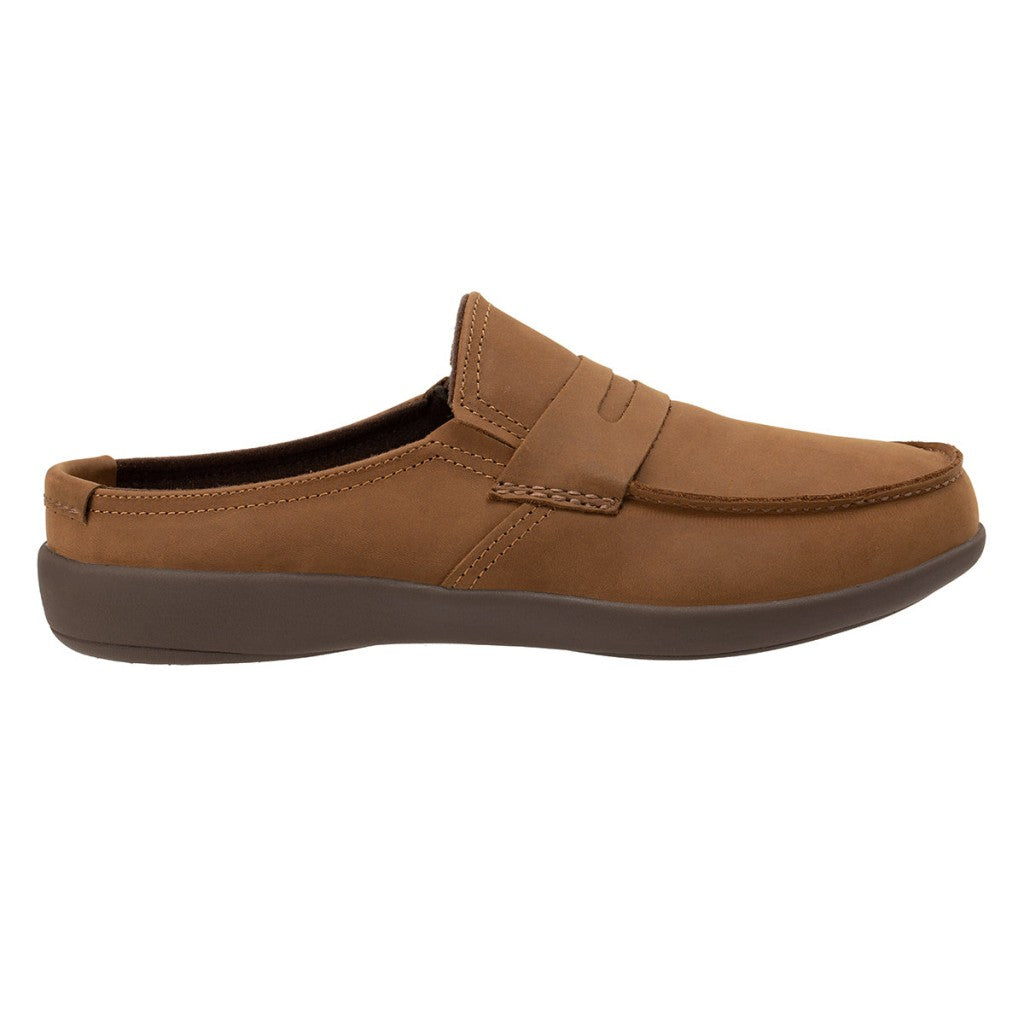 Revitalign Fresco Slide Supportive Men's Shoes in Distressed Brown