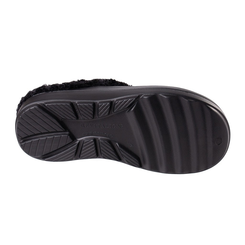 Revitalign Fusion Vitality w/ Fur Supportive Women's Shoes - Black - Product View - 6