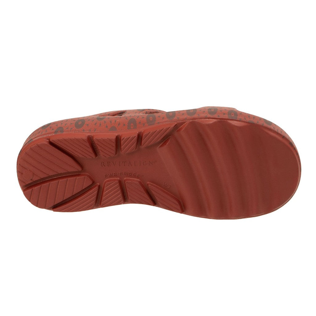 Revitalign Fusion Zest Reveal Supportive Recovery Women's Sandals - Henna - Product View - 6