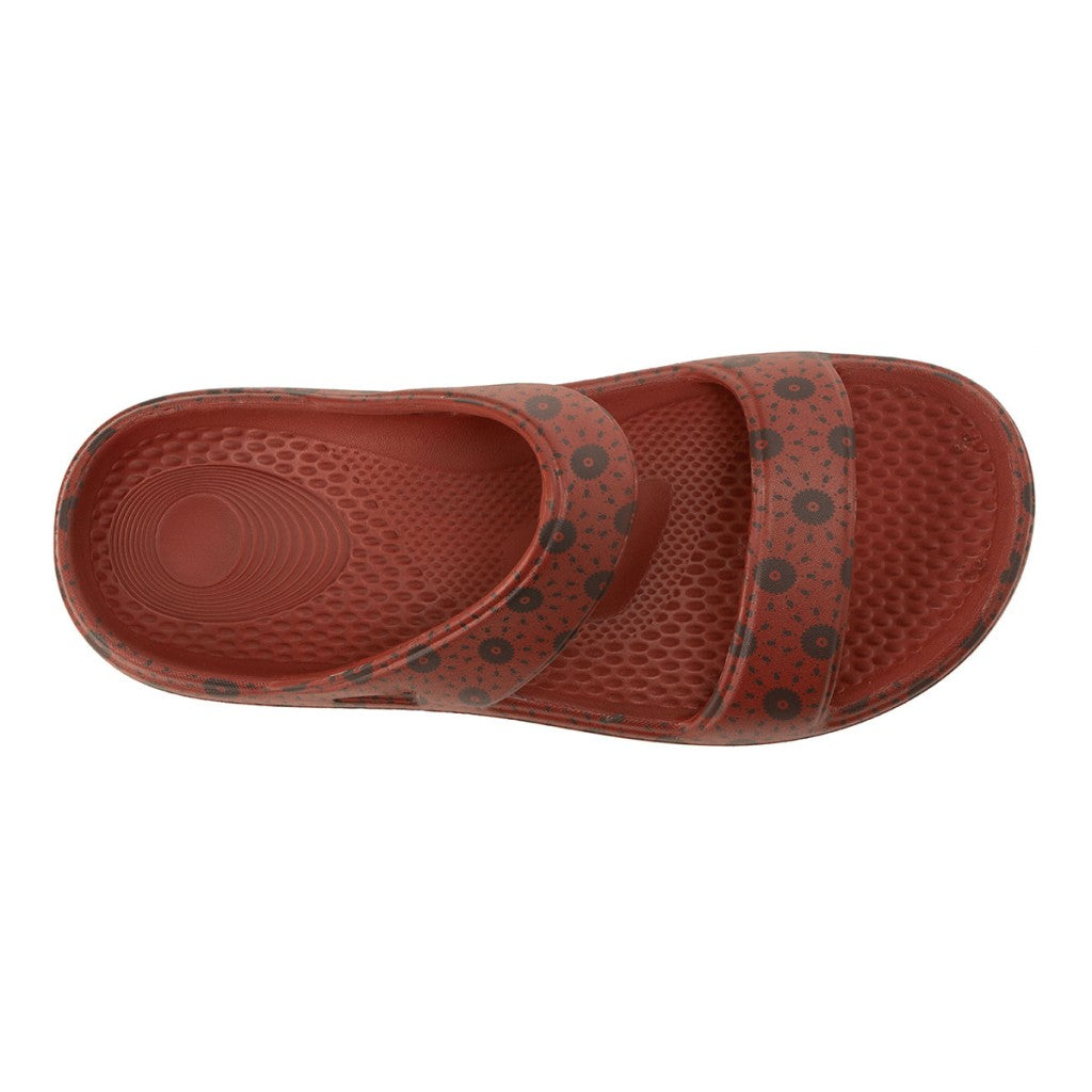 Revitalign Fusion Zest Reveal Supportive Recovery Women's Sandals - Henna - Product View - 7