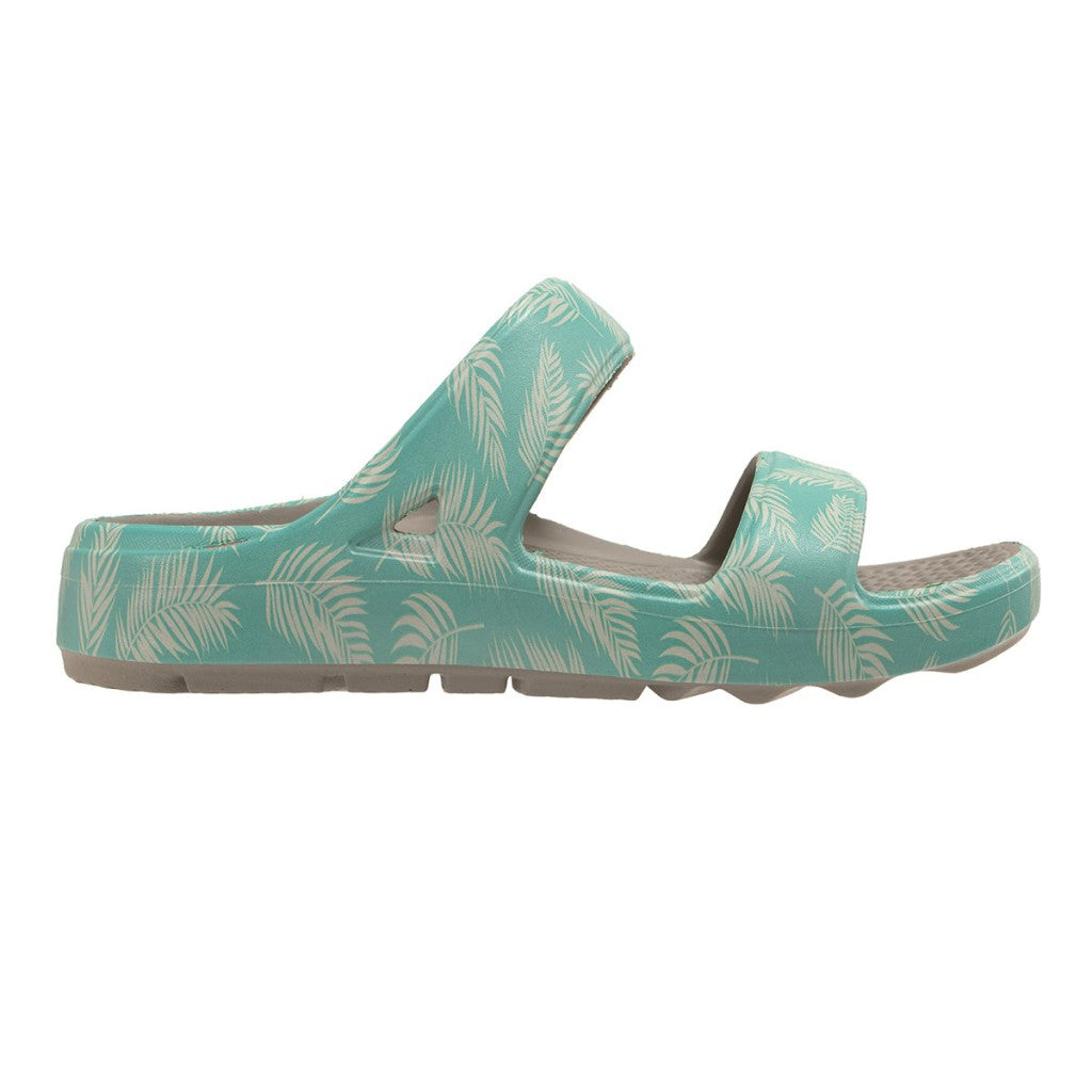 Revitalign Fusion Zest Tropicana Supportive Recovery Women's Sandals in Pool Blue