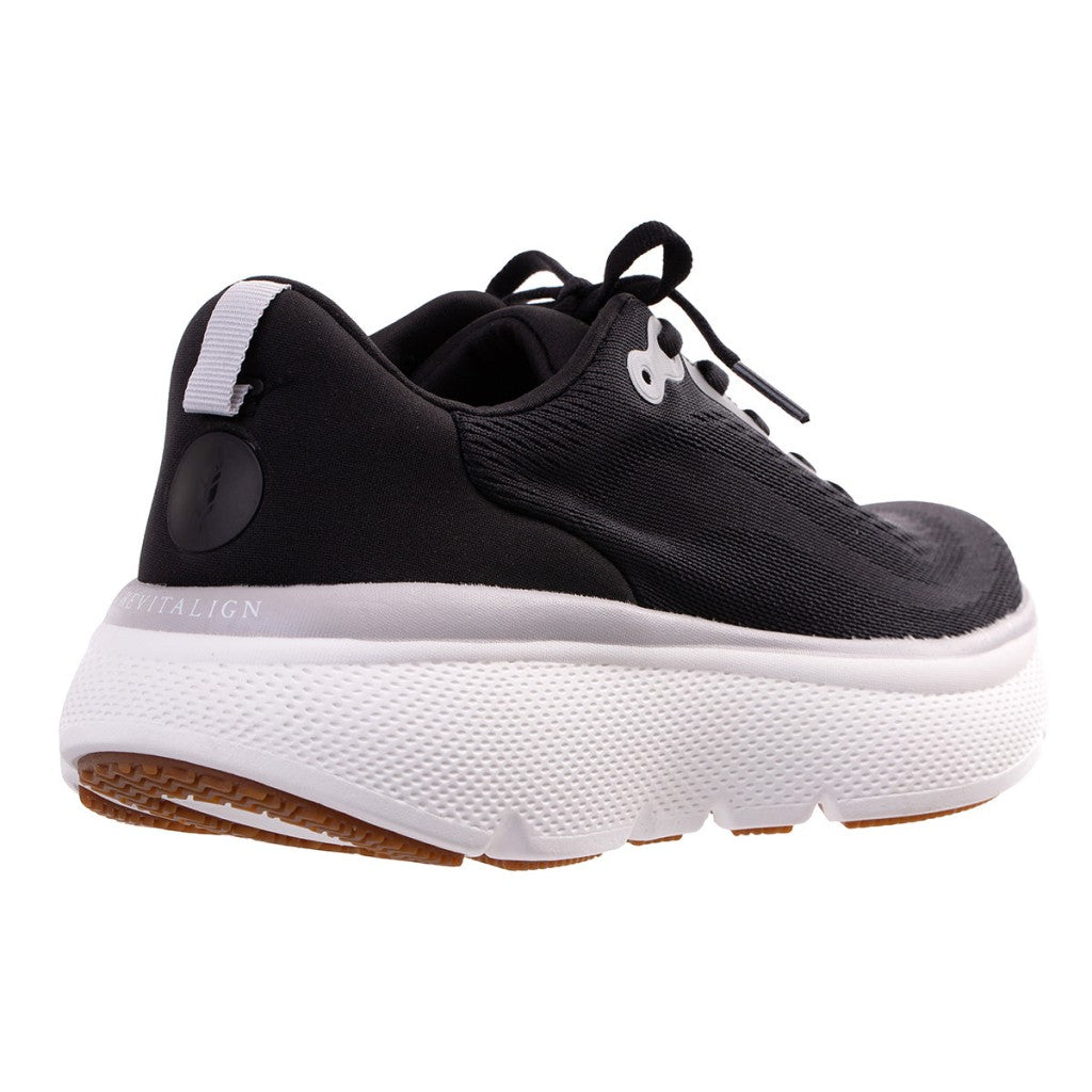 Revitalign Gaia Sneaker Comfort Support Women's Shoes - Black - Product View - 4