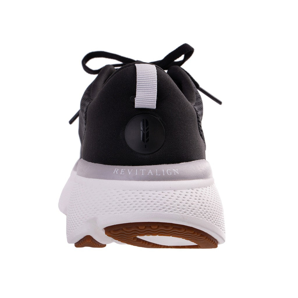 Revitalign Gaia Sneaker Comfort Support Women's Shoes - Black - Product View - 5