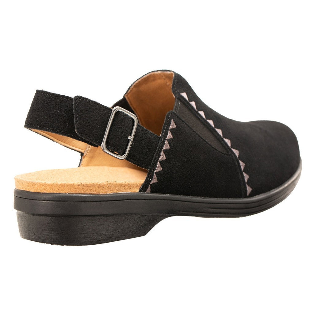 Revitalign Gardenia Clog Supportive Comfort Women's Shoes - Black - Product View - 4