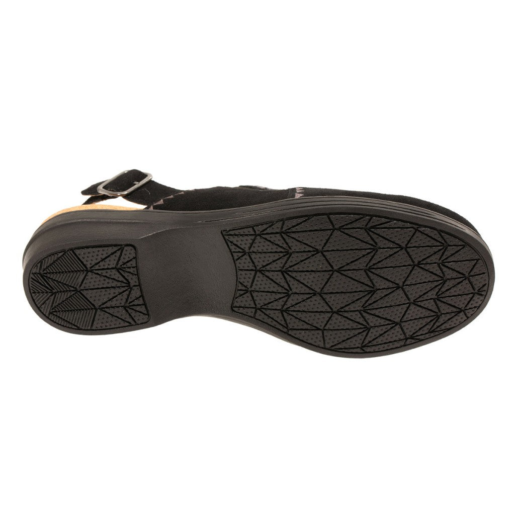 Revitalign Gardenia Clog Supportive Comfort Women's Shoes - Black - Product View - 6