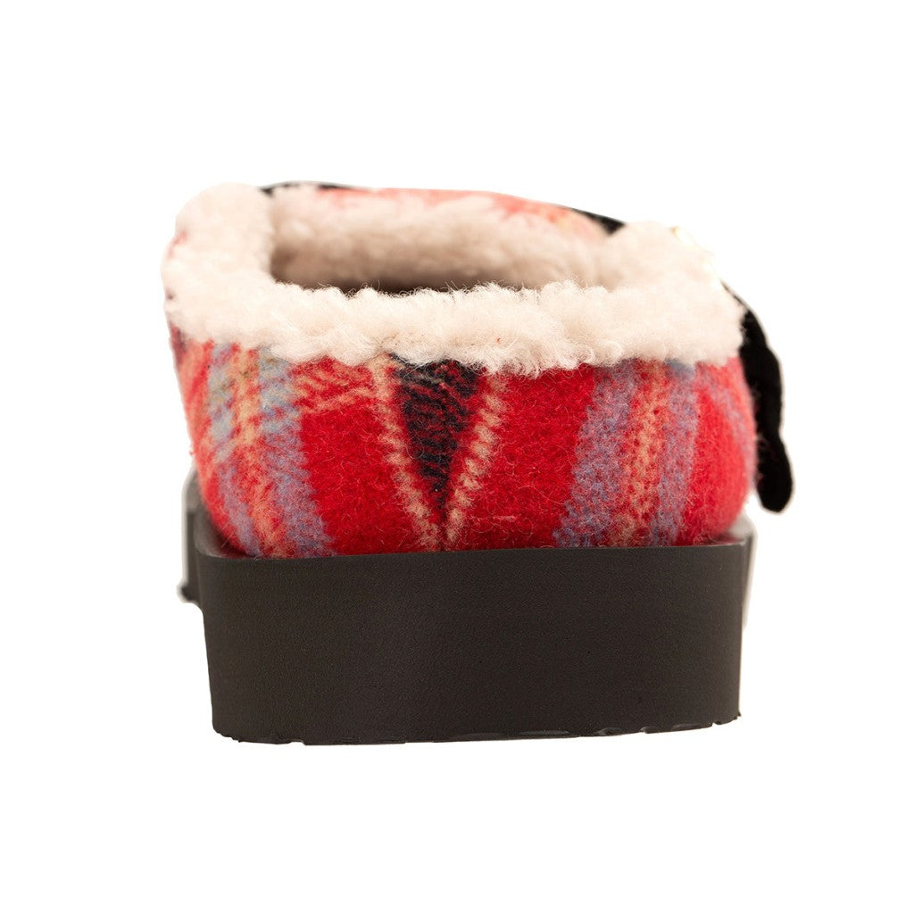 Revitalign Gift Women's Slippers - Plaid Red - Product View - 5
