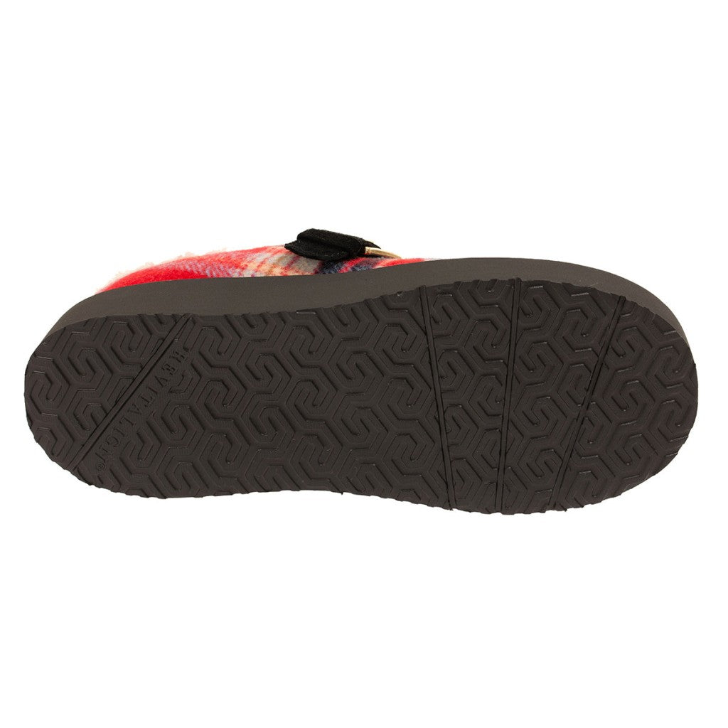 Revitalign Gift Women's Slippers - Plaid Red - Product View - 6
