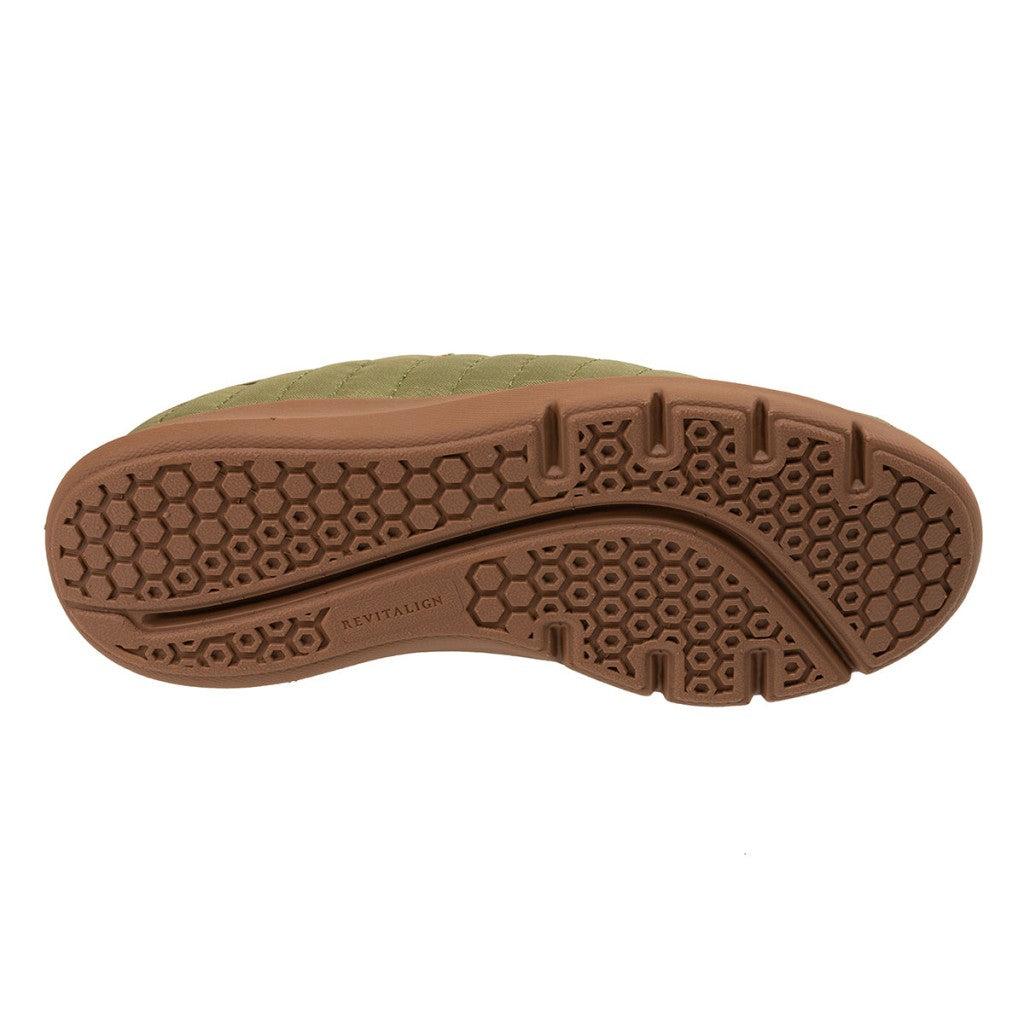 Revitalign Glenwood Quilted Cushioned Orthotic Women's Shoes - Olive - Product View - 6