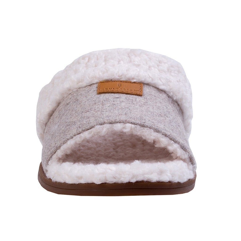 Revitalign Juniper Supportive Comfort Women's Slippers - Linen - Product View - 3
