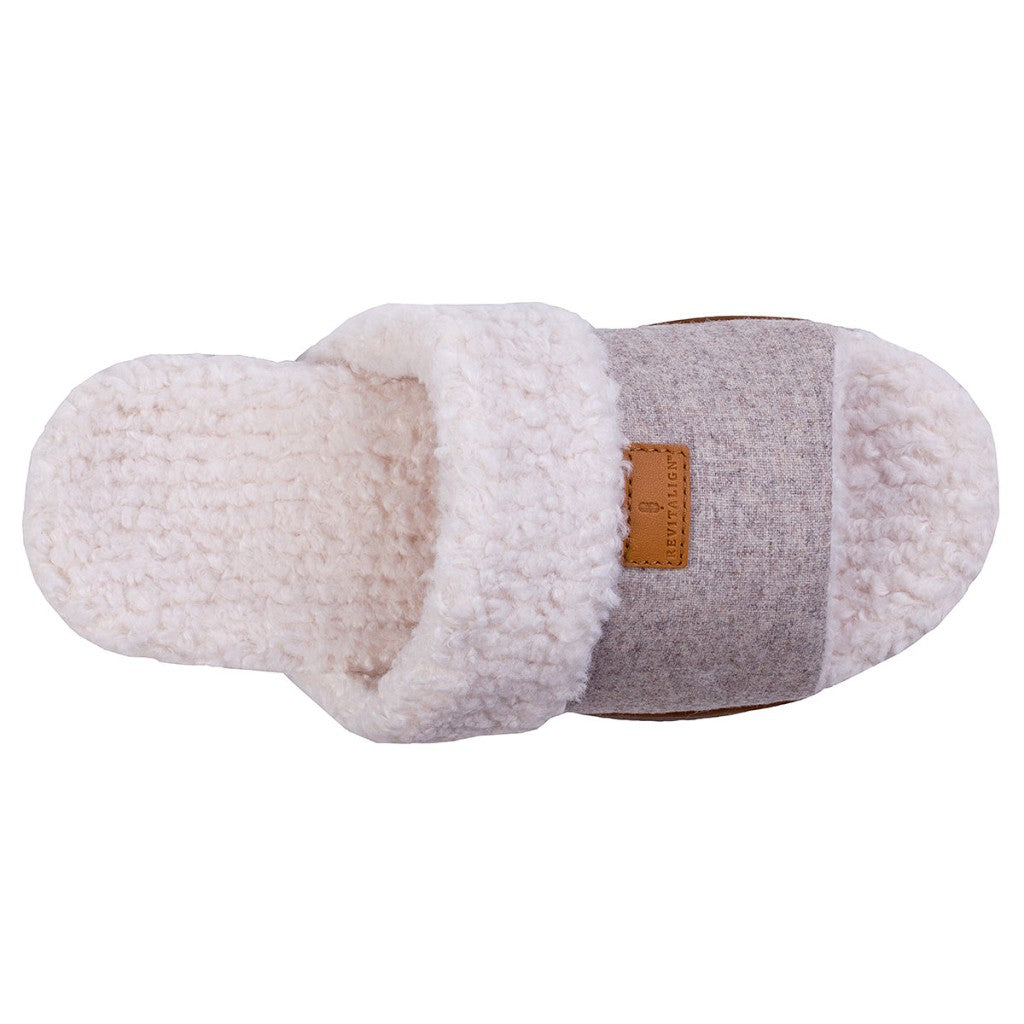 Revitalign Juniper Supportive Comfort Women's Slippers - Linen - Product View - 7