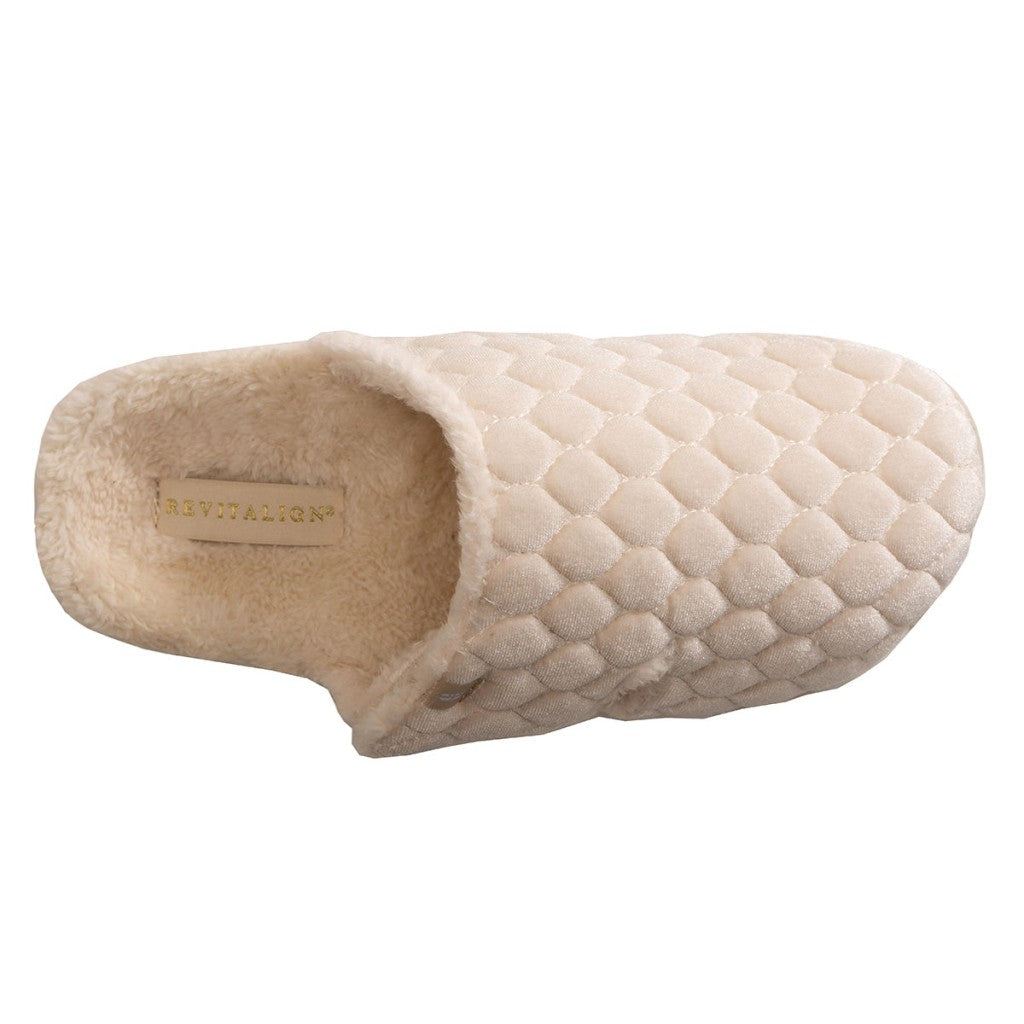 Revitalign Karla Supportive Comfort Women's Slippers - Sand Shell - Product View - 7