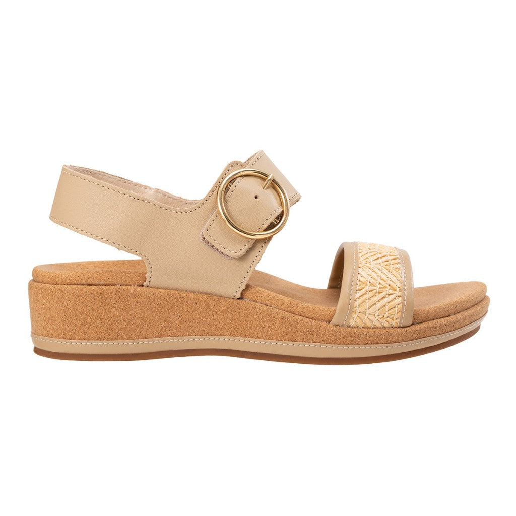 Revitalign Katherine Wedge Supportive Comfort Women's Sandals - Sesame - Product View - 1