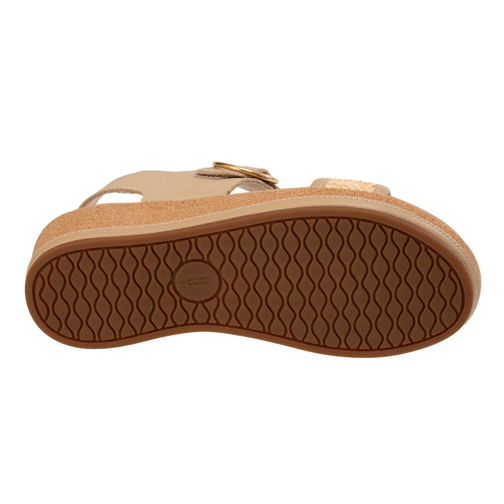 Revitalign Katherine Wedge Supportive Comfort Women's Sandals - Sesame - Product View - 6