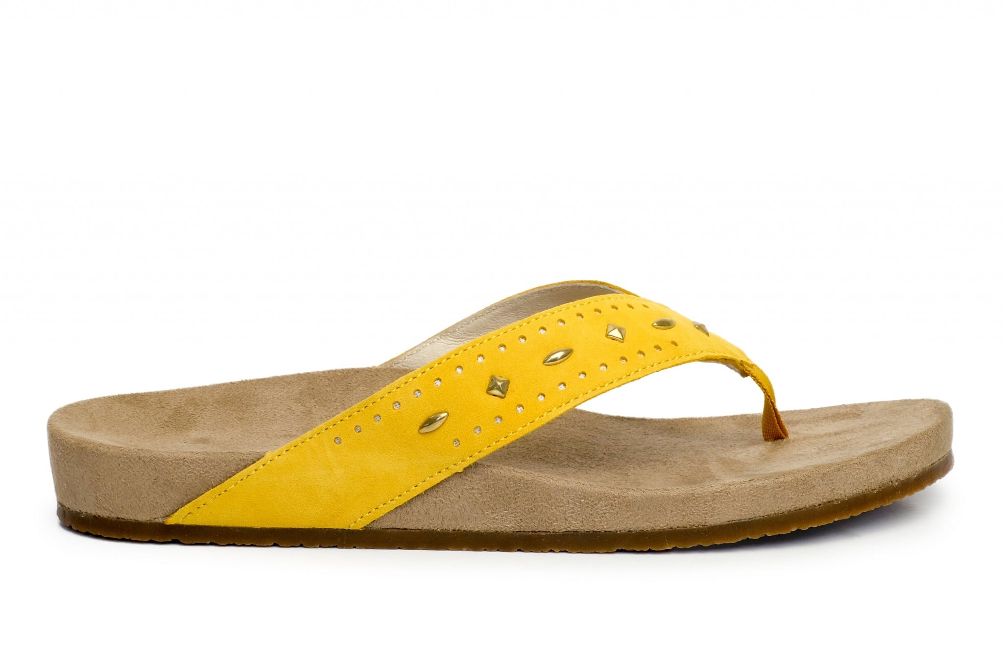 Revitalign Kena Stud Women's Sandals in Mineral Yellow