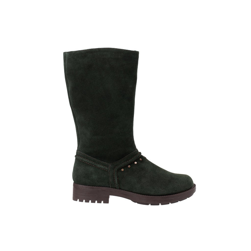 Revitalign Kennedy Rivet Orthotic Comfort Women's Boots - Forest Green - Product View - 1