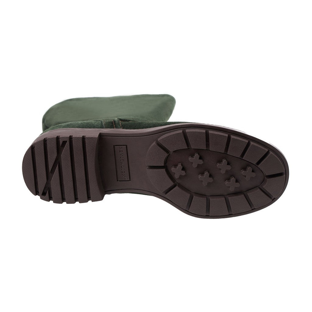 Revitalign Kennedy Rivet Orthotic Comfort Women's Boots - Forest Green - Product View - 6