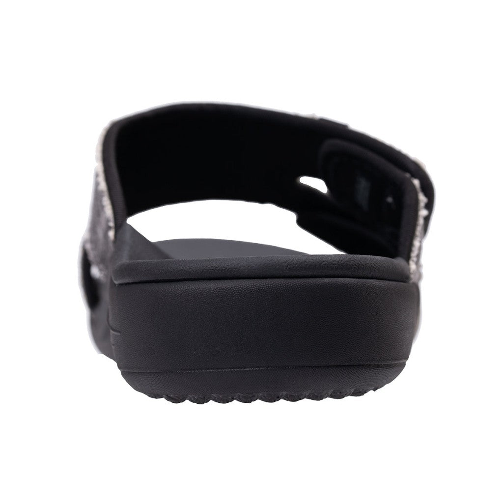 Revitalign Kholo Canvas Supportive Comfort Men's Sandals - Black - Product View - 5