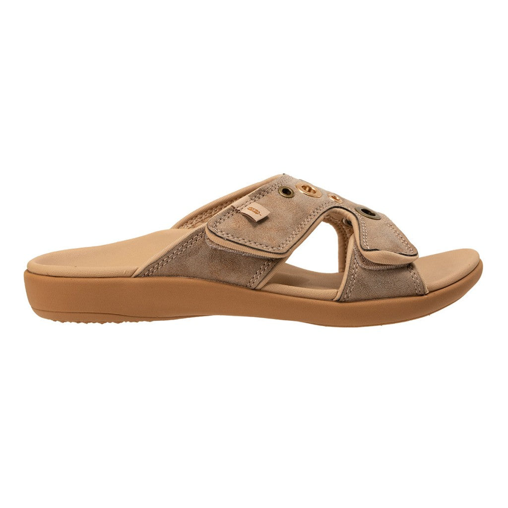 Revitalign Kholo Eyelet Supportive Orthotic Women's Sandals in Bronze