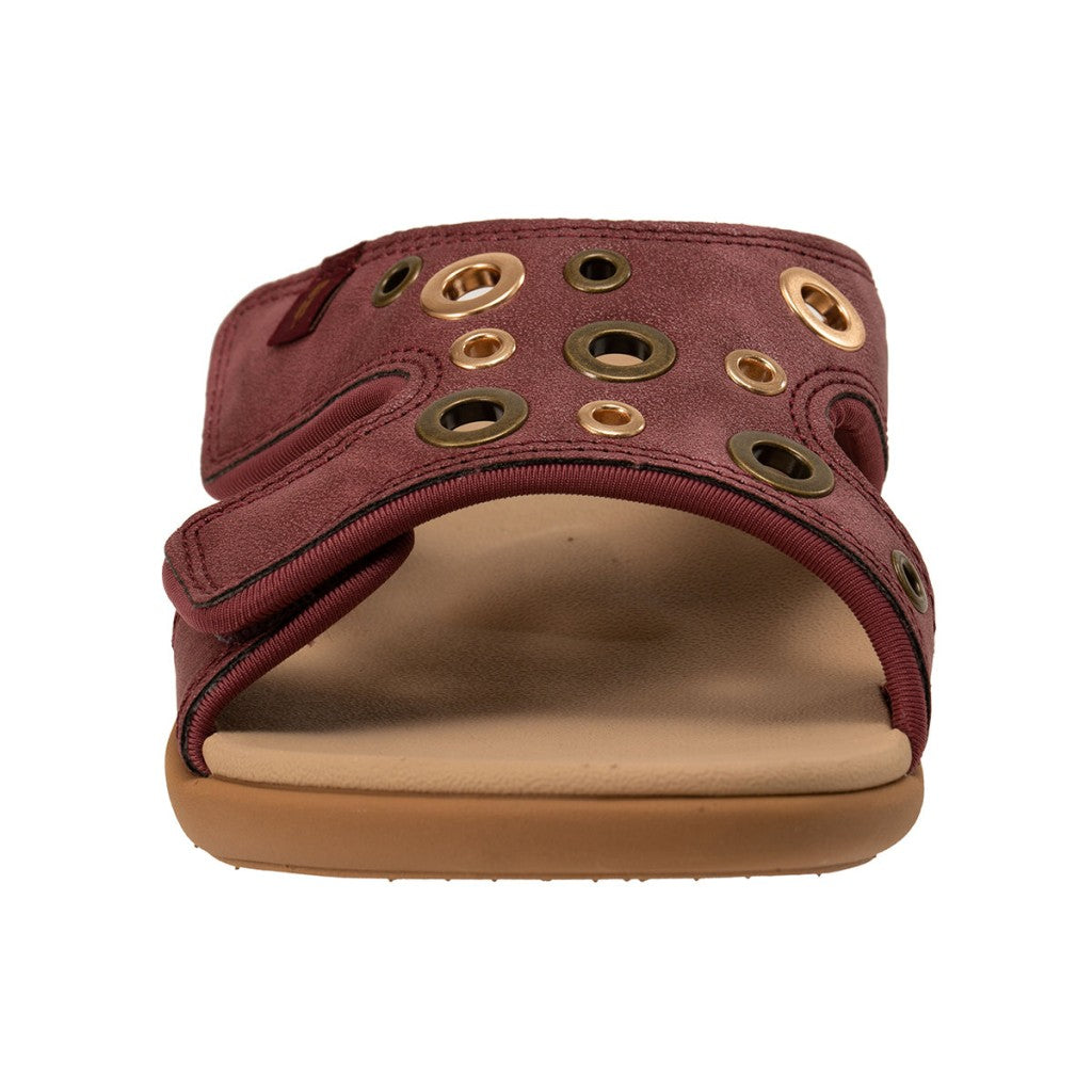 Revitalign Kholo Eyelet Supportive Orthotic Women's Sandals - Mulberry - Product View - 3