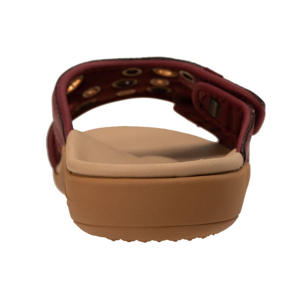 Revitalign Kholo Eyelet Supportive Orthotic Women's Sandals - Mulberry - Product View - 5