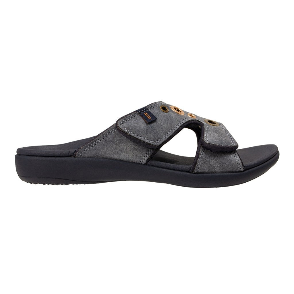 Revitalign Kholo Eyelet Supportive Orthotic Women's Sandals in Navy