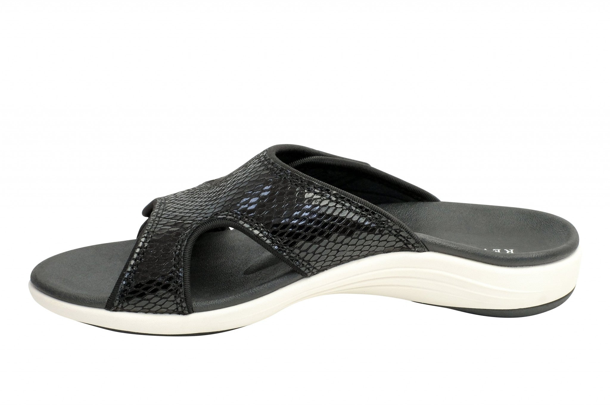 Revitalign Kholo Gecko Slide Women's Sandals - Black - Product View - 4