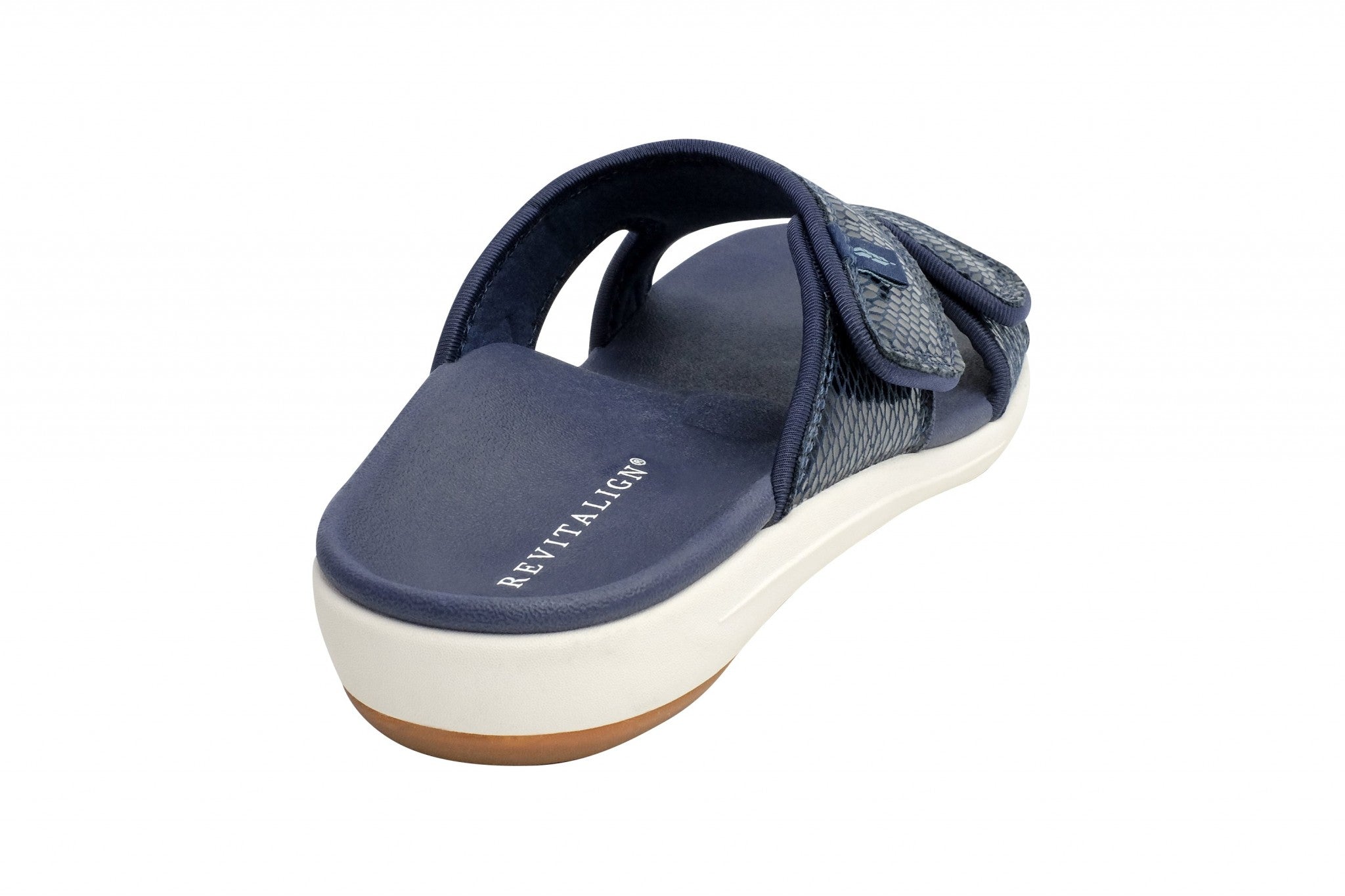 Revitalign Kholo Gecko Slide Women's Sandals - Navy - Product View - 3