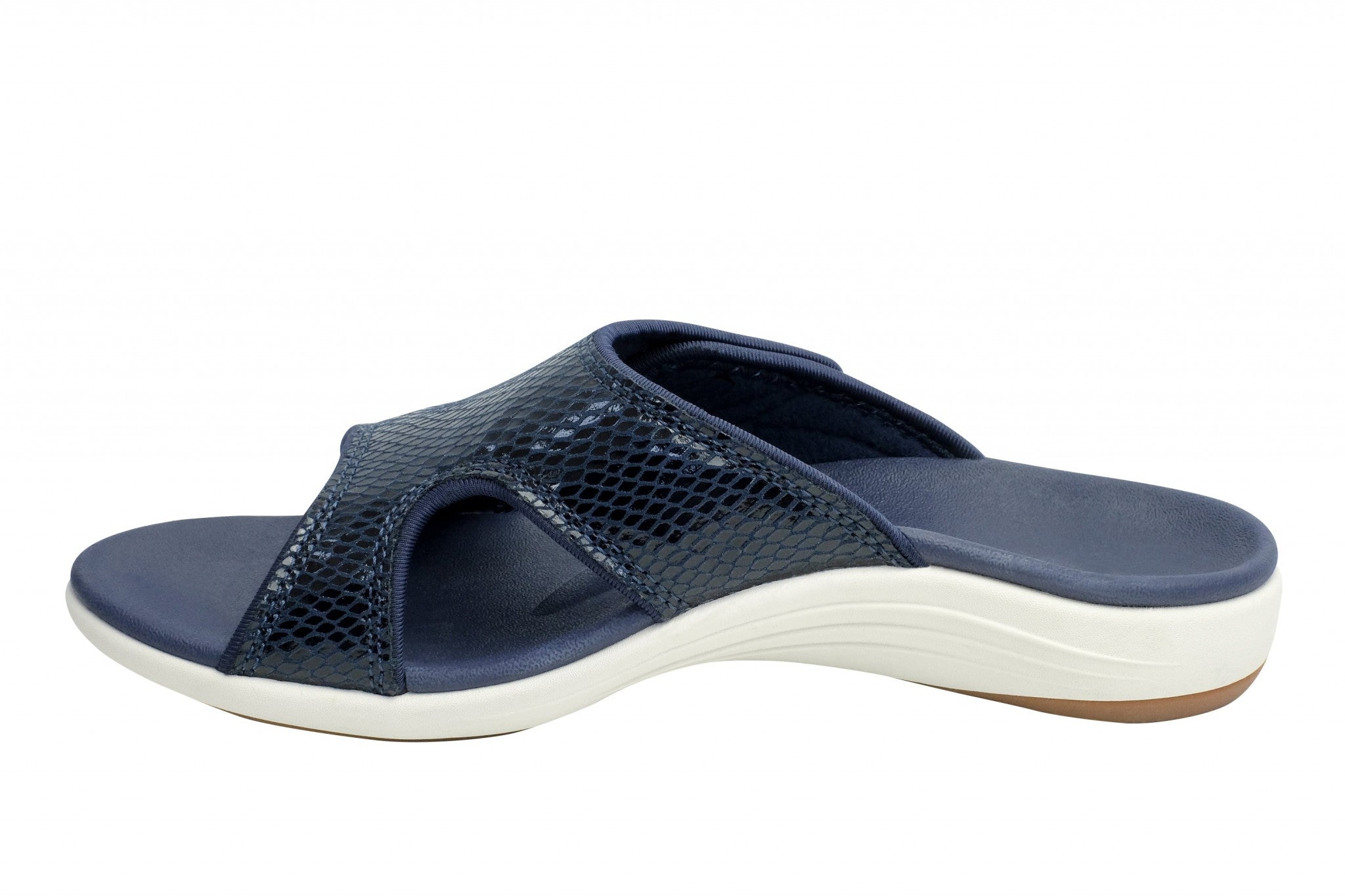 Revitalign Kholo Gecko Slide Women's Sandals - Navy - Product View - 4
