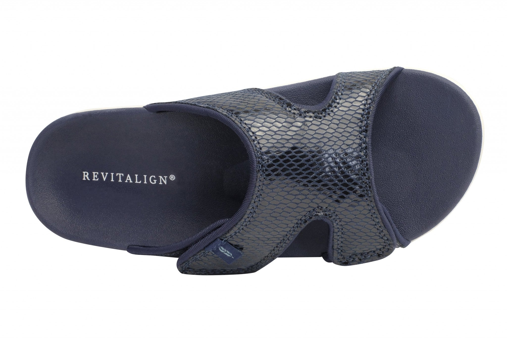Revitalign Kholo Gecko Slide Women's Sandals - Navy - Product View - 6