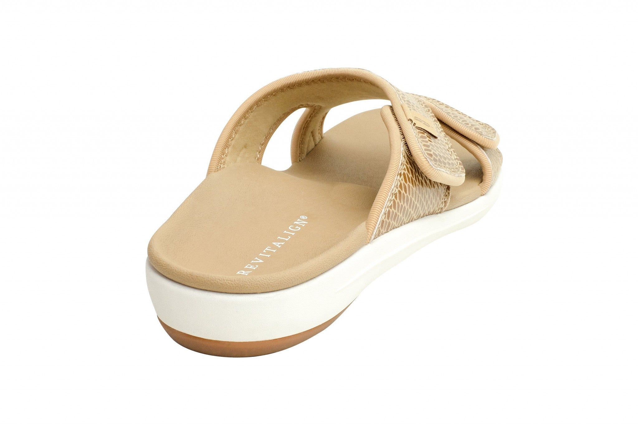 Revitalign Kholo Gecko Slide Women's Sandals - Tan - Product View - 3