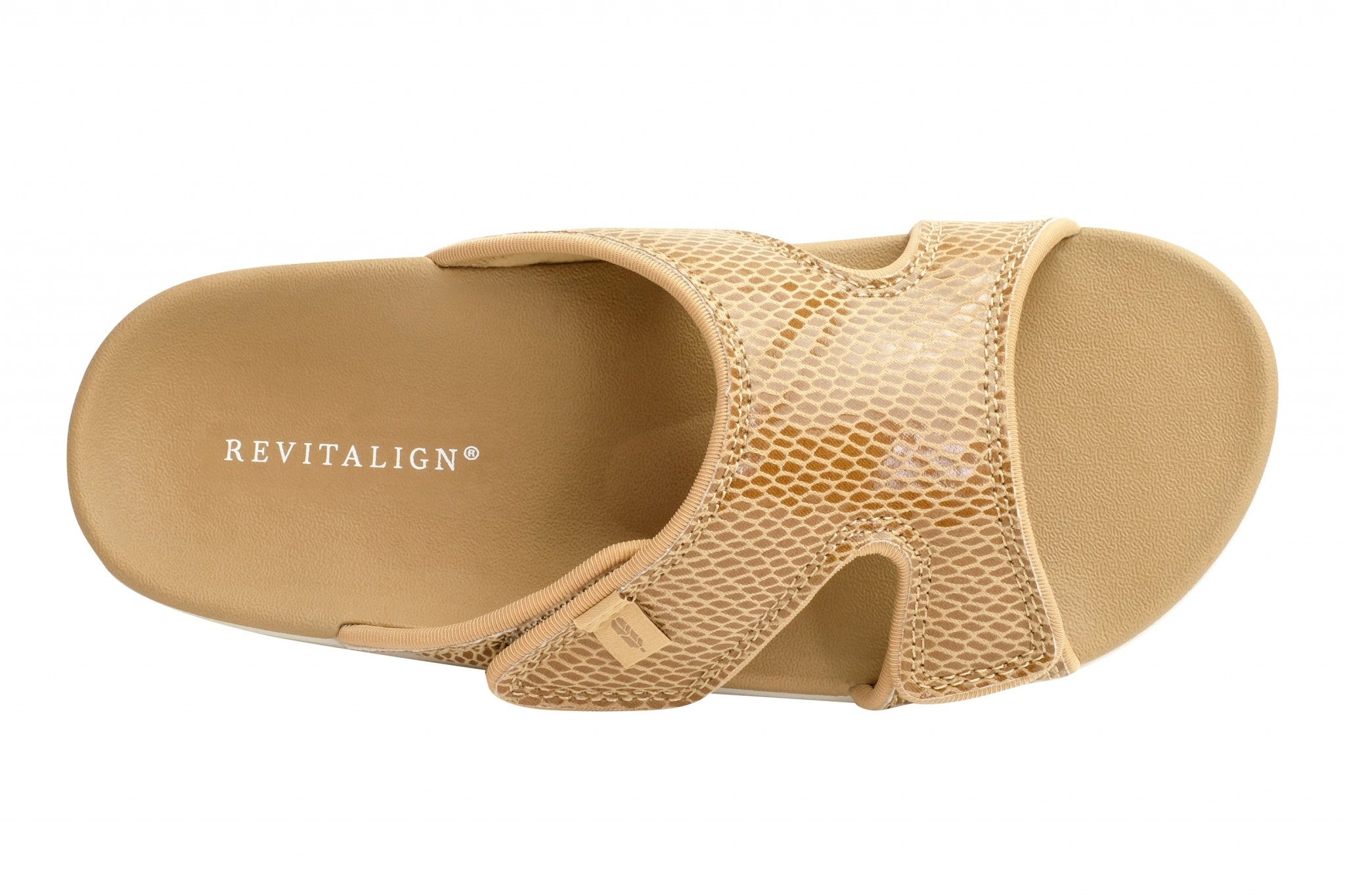 Revitalign Kholo Gecko Slide Women's Sandals - Tan - Product View - 6