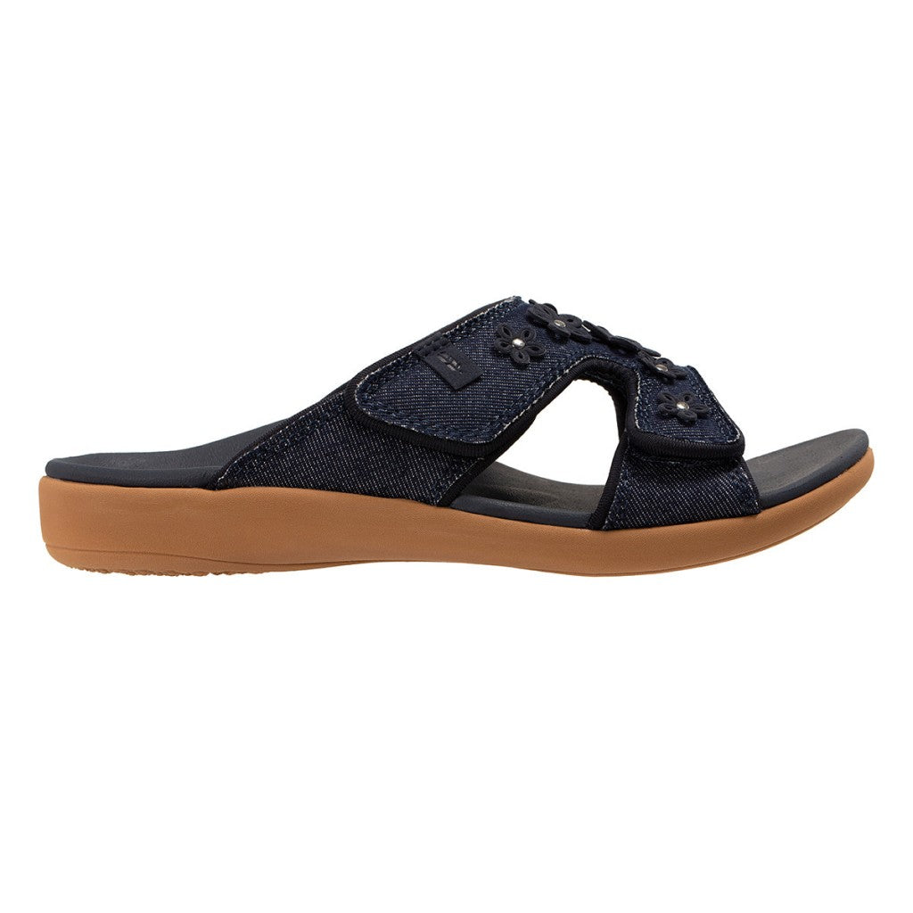 Revitalign Kholo Hampton Supportive Adjustable Orthotic Women's Sandals - Denim - Product View - 1