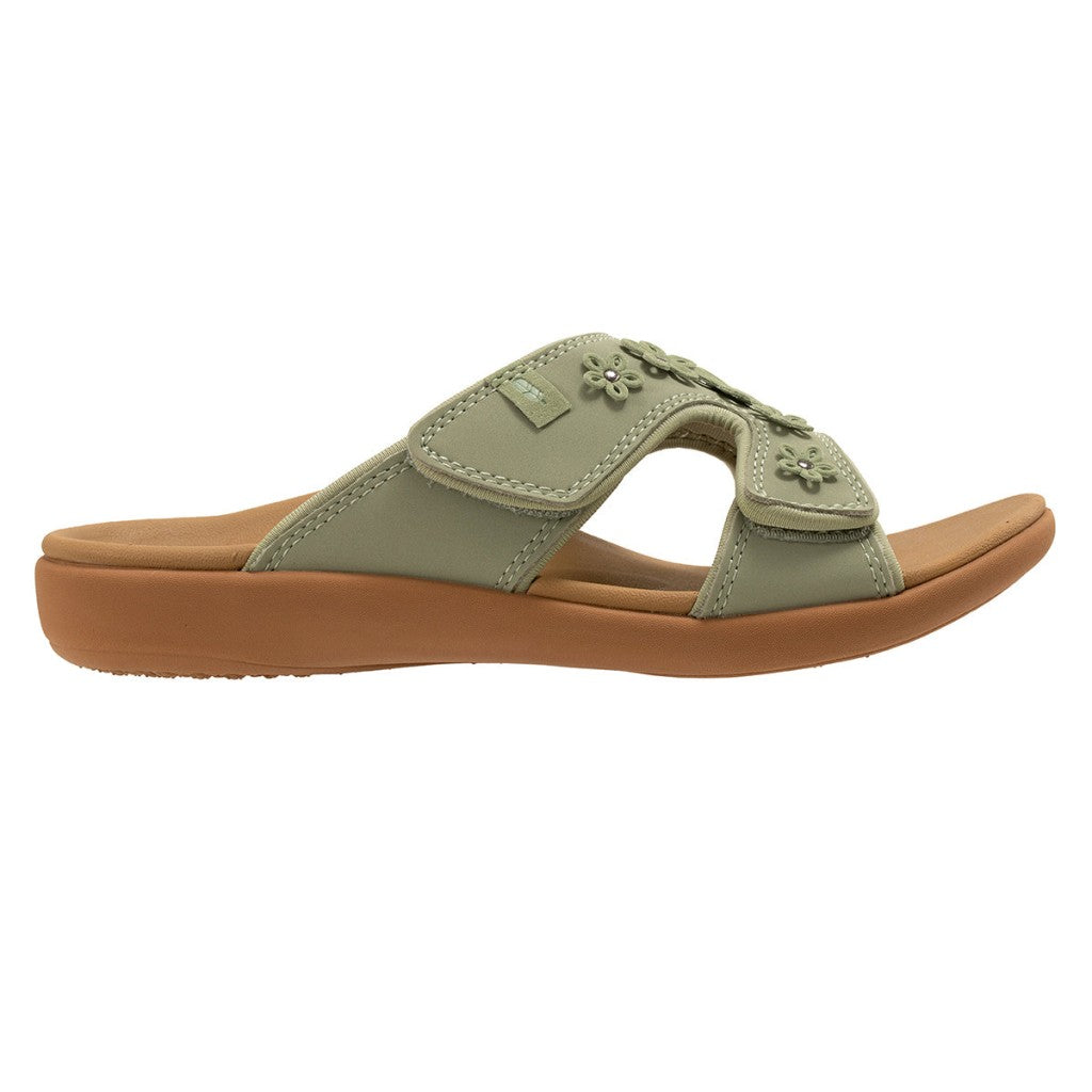 Revitalign Kholo Hampton Supportive Adjustable Orthotic Women's Sandals - Sage - Product View - 1