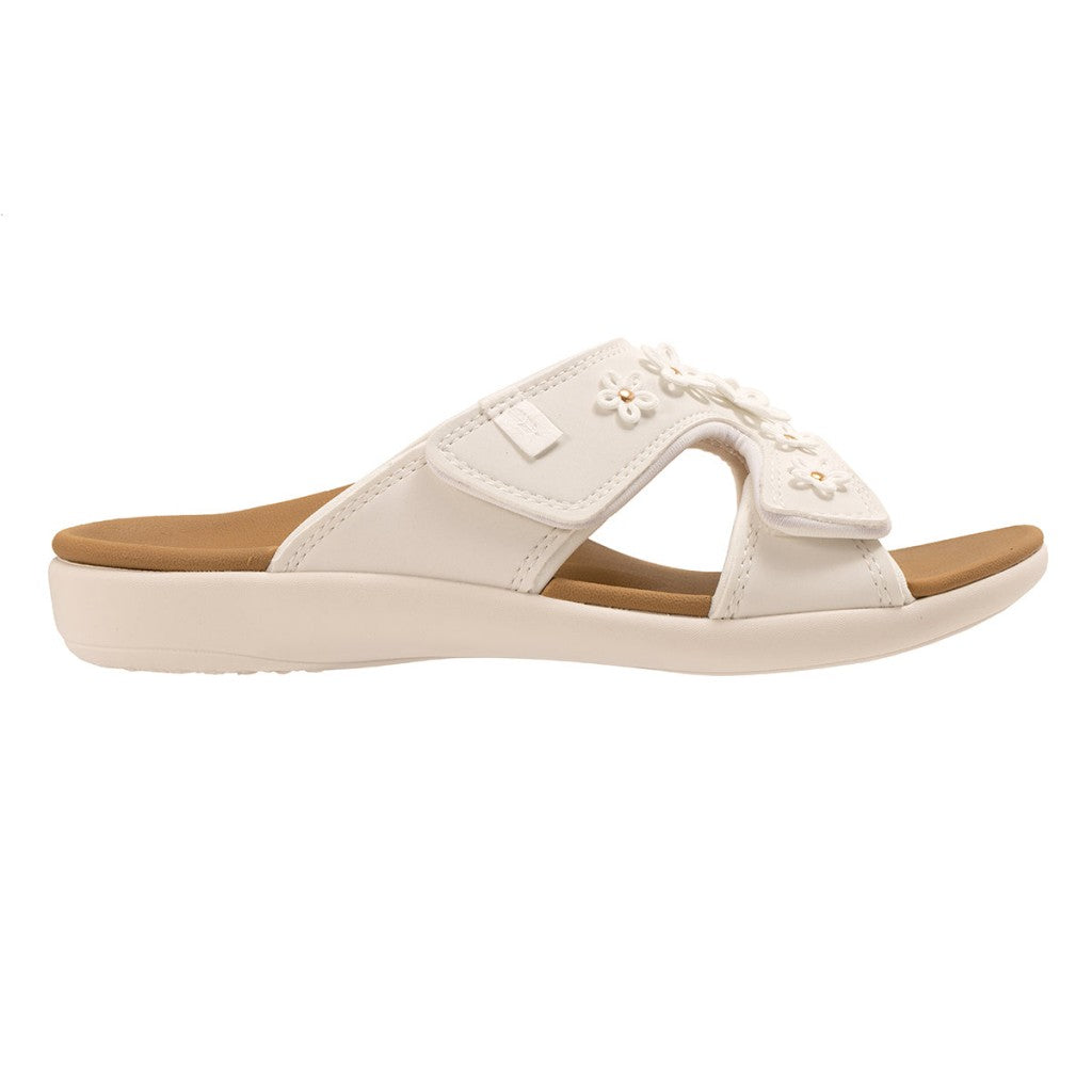 Revitalign Kholo Hampton Supportive Adjustable Orthotic Women's Sandals - White - Product View - 1