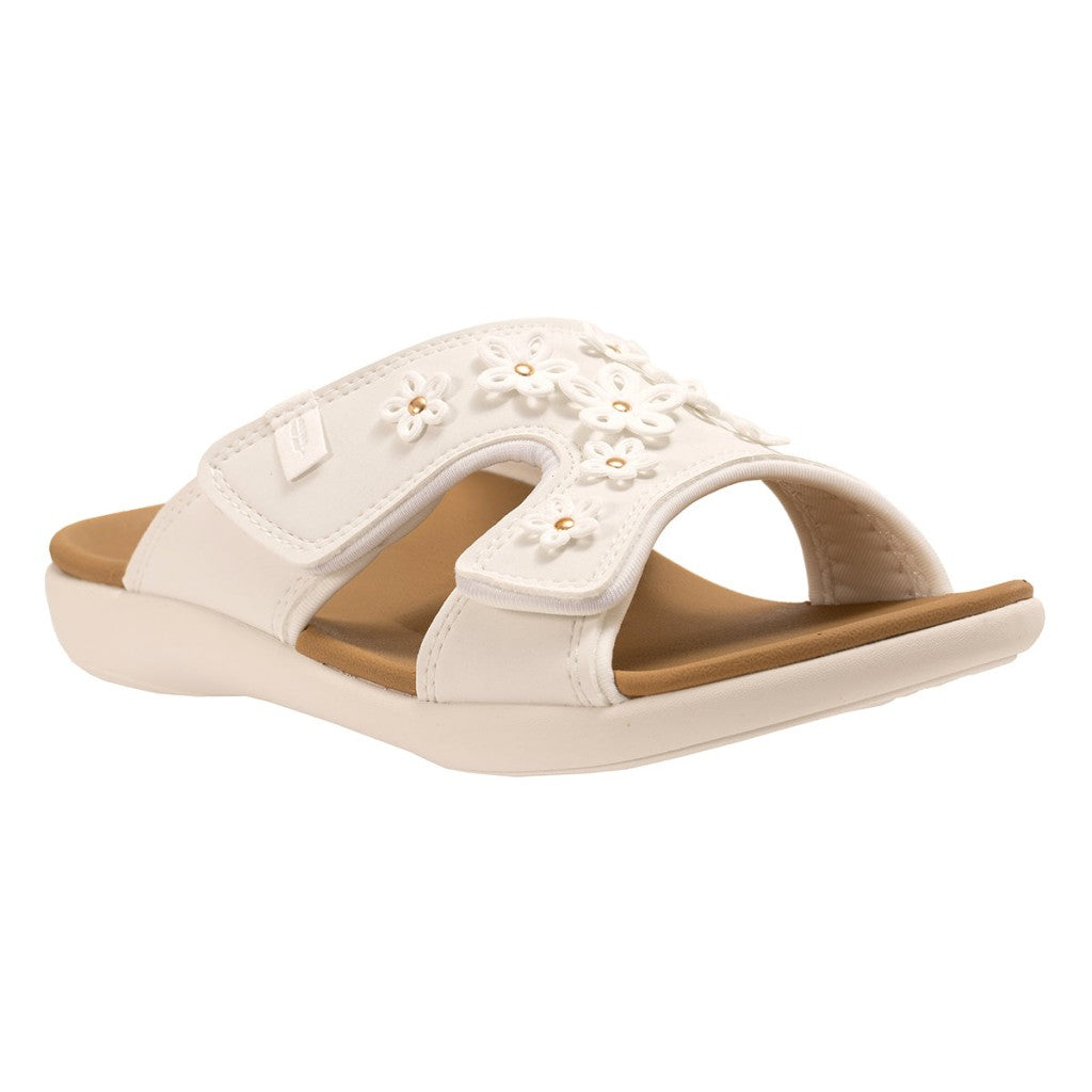 Revitalign Kholo Hampton Supportive Adjustable Orthotic Women's Sandals in White