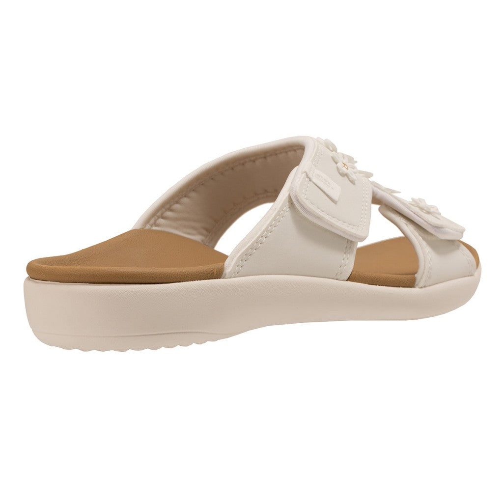 Revitalign Kholo Hampton Supportive Adjustable Orthotic Women's Sandals - White - Product View - 4