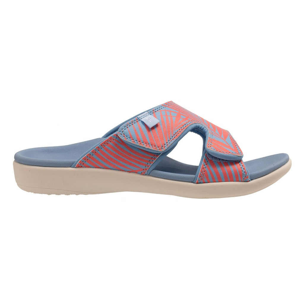 Revitalign Kholo Island Time Contoured Support Adjustable Fit Women's Sandals in Chambray Blue