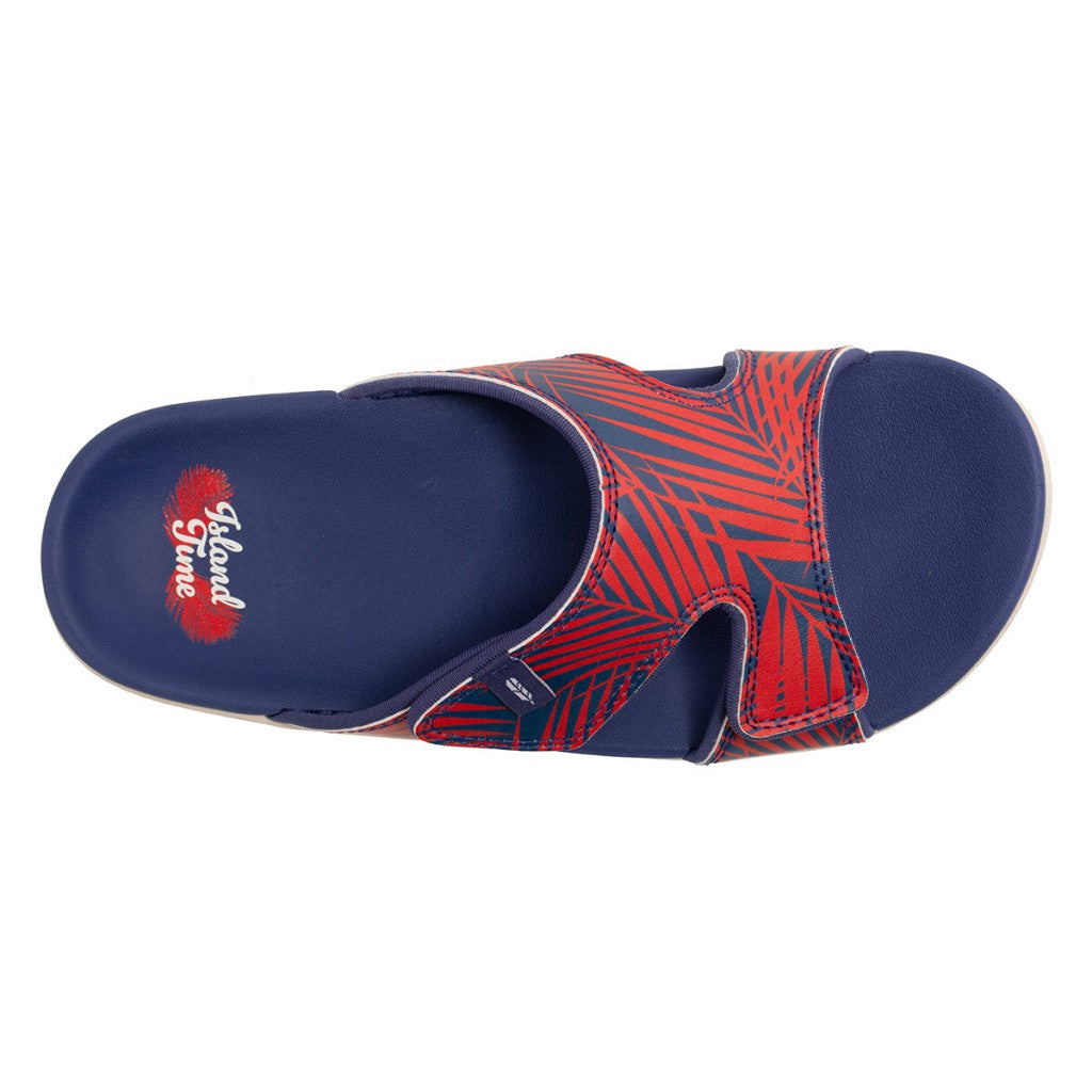 Revitalign Kholo Island Time Contoured Support Adjustable Fit Women's Sandals - Skipper Blue - Product View - 7