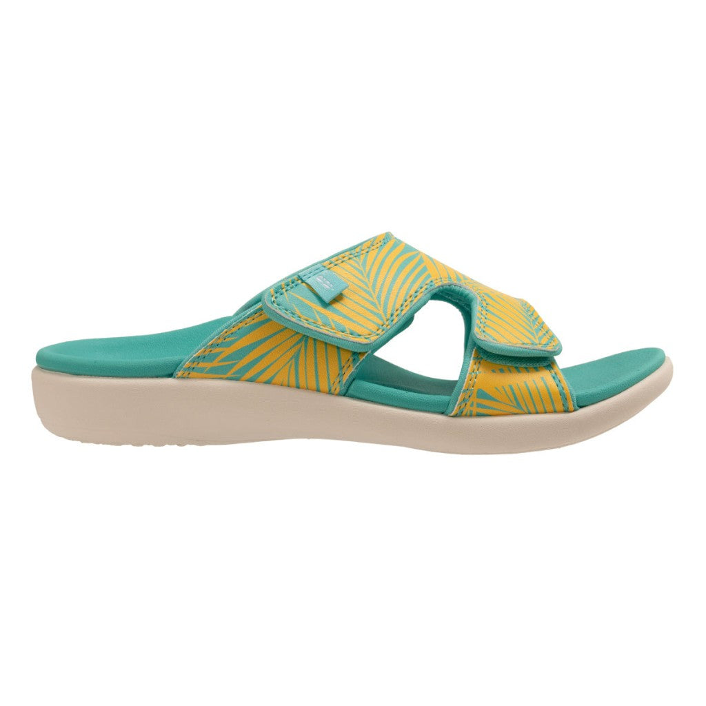Revitalign Kholo Island Time Contoured Support Adjustable Fit Women's Sandals in Teal