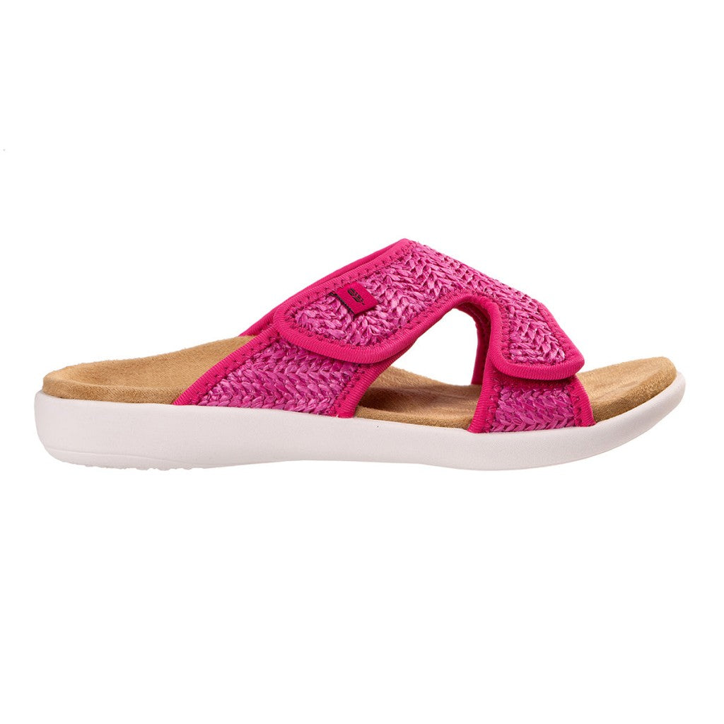 Revitalign Kholo Raffia Women's Sandals - Pink - Product View - 1