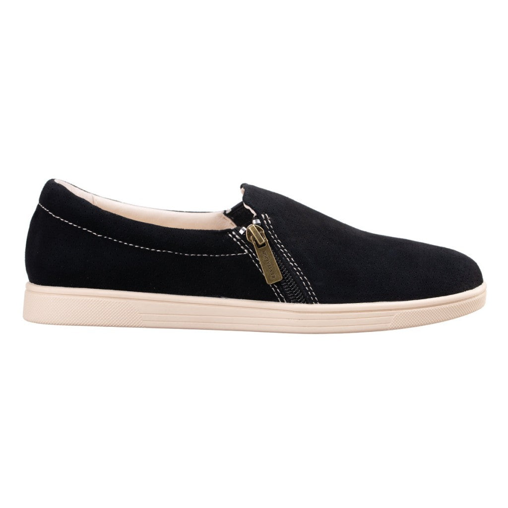 Revitalign Lara Slip On Supportive Women's Shoes - Black - Product View - 1