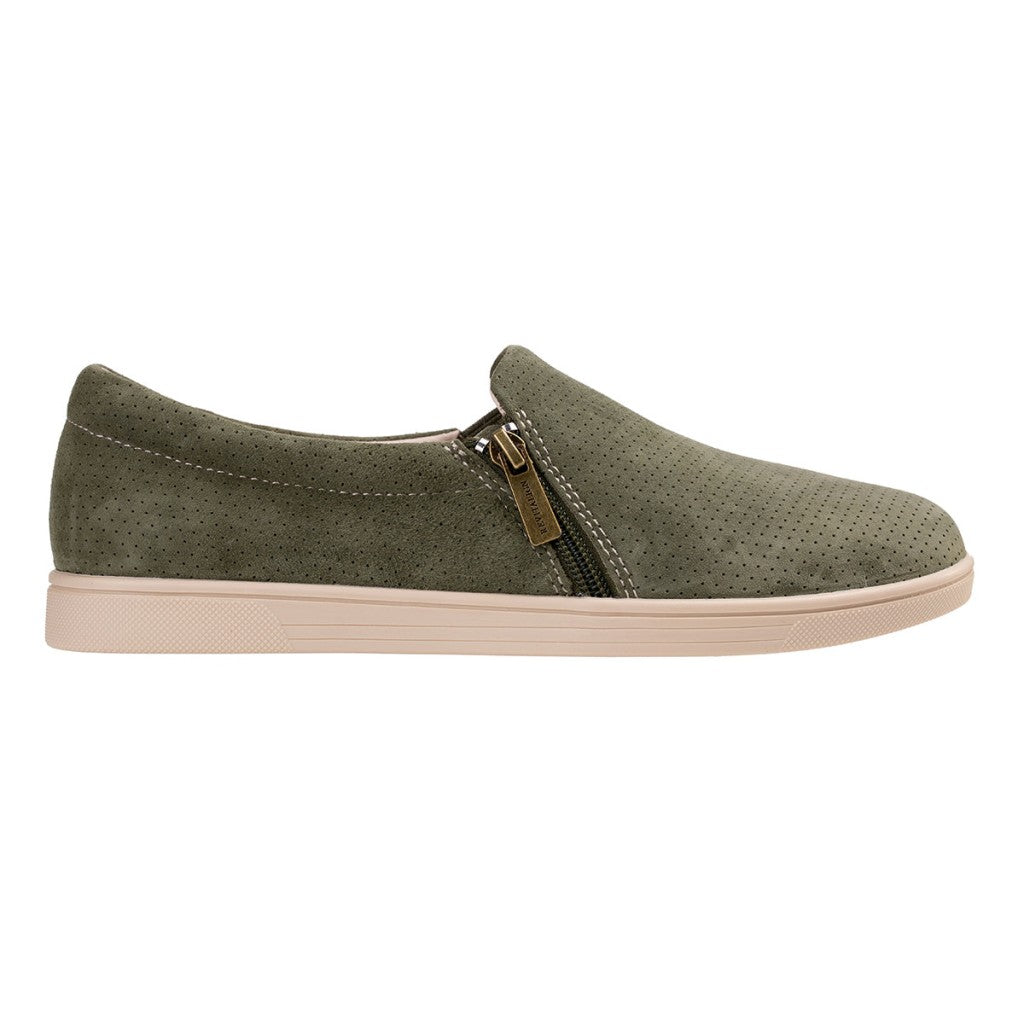 Revitalign Lara Slip On Supportive Women's Shoes - Capulet Olive - Product View - 1