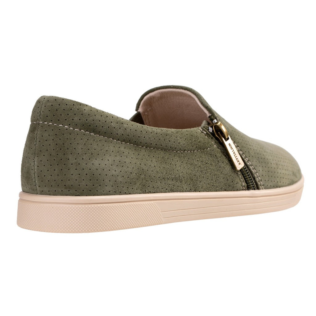 Revitalign Lara Slip On Supportive Women's Shoes - Capulet Olive - Product View - 4